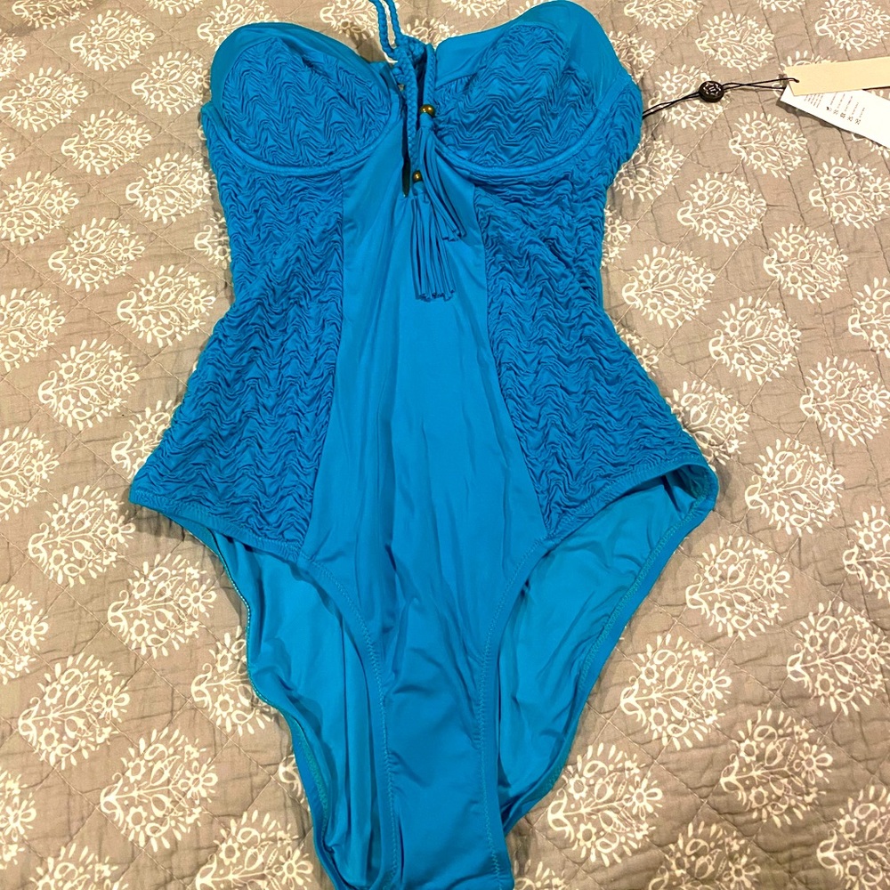 Size large bathing suit (no strap)